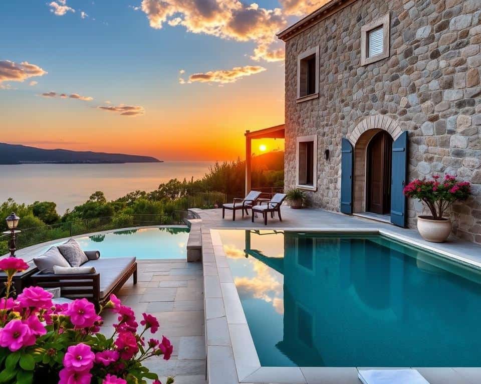 luxury accommodations Corfu